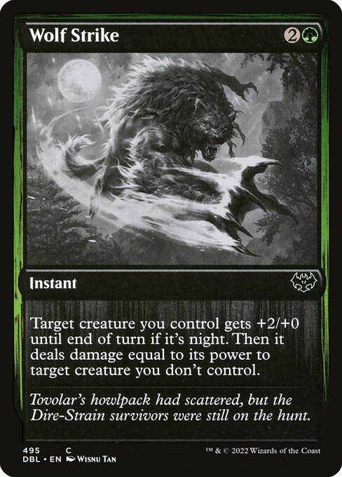 Wolf Strike (DBL) — Foil