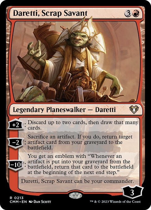 Daretti, Scrap Savant (CMM) — Nonfoil