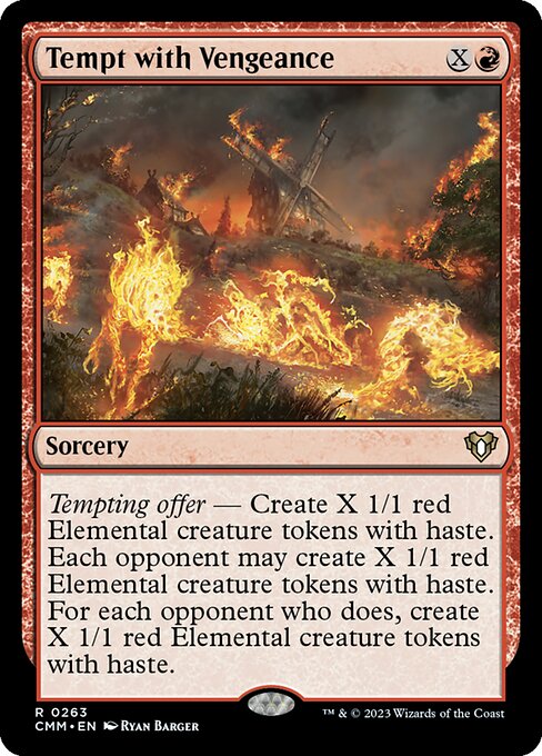 Tempt with Vengeance (CMM) — Nonfoil