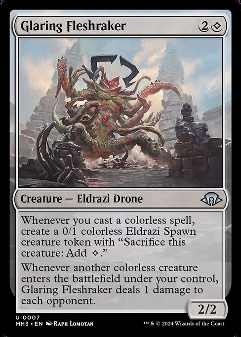 Glaring Fleshraker (MH3) — Nonfoil