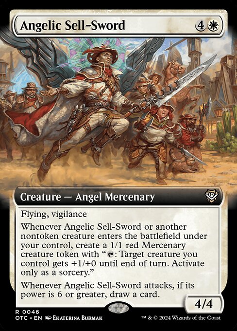 Angelic Sell-Sword (OTC) — Nonfoil