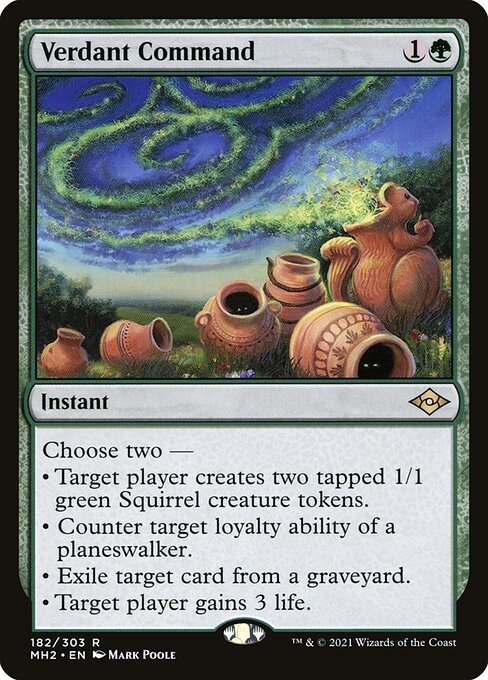 Verdant Command (MH2) — Nonfoil