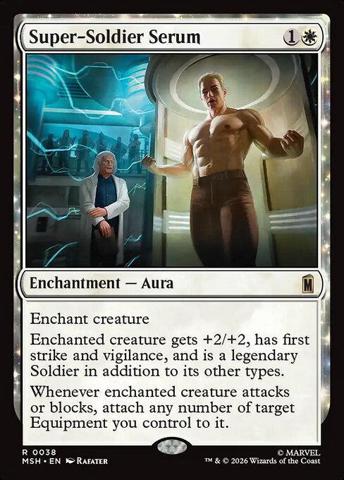 Super-Soldier Serum (MSH) — Nonfoil