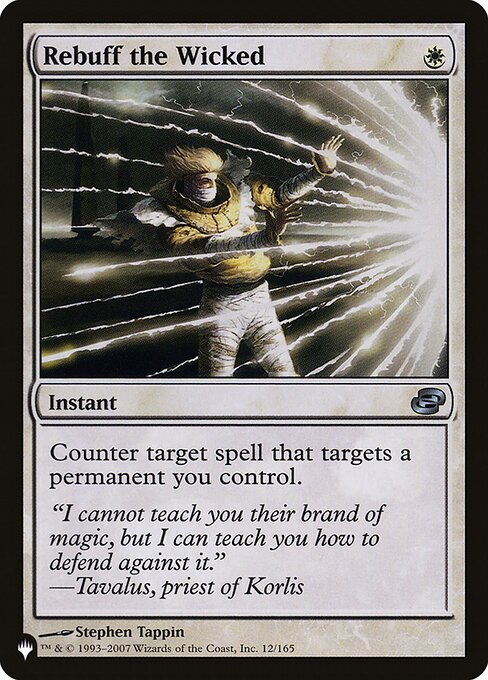 Rebuff the Wicked (PLST) — Nonfoil