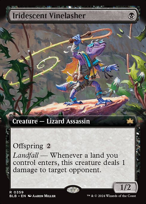 Iridescent Vinelasher (BLB) — Foil