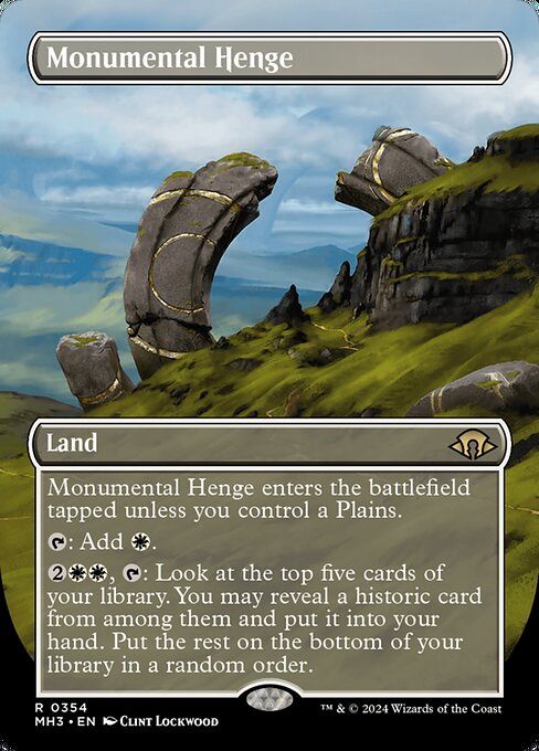 Monumental Henge (MH3) — Nonfoil
