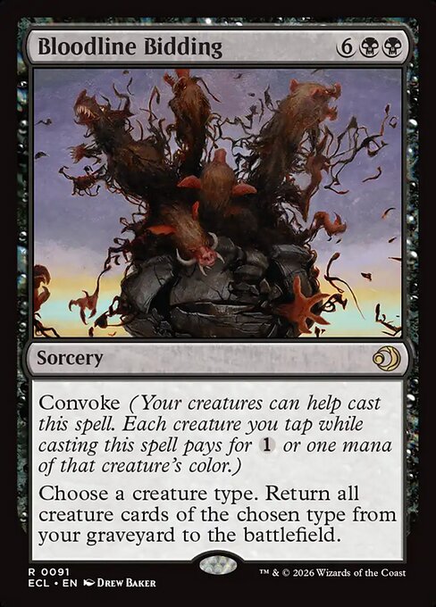 Bloodline Bidding (ECL) — Foil