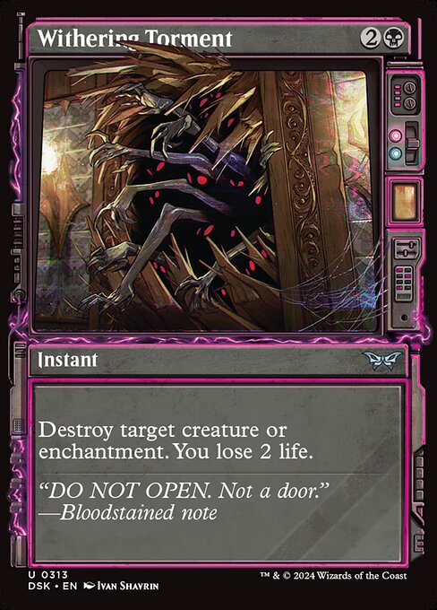 Withering Torment (DSK) — Foil