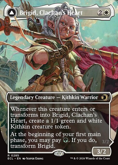 Brigid, Clachan's Heart // Brigid, Doun's Mind (ECL) — Nonfoil
