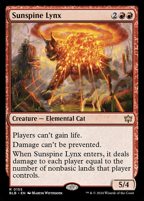 Sunspine Lynx (BLB) — Nonfoil