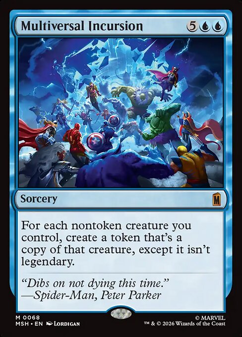 Multiversal Incursion (MSH) — Nonfoil