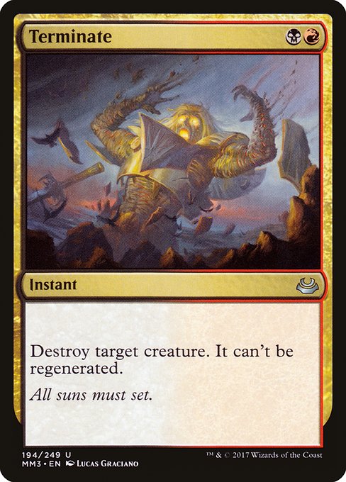 Terminate (MM3) — Nonfoil