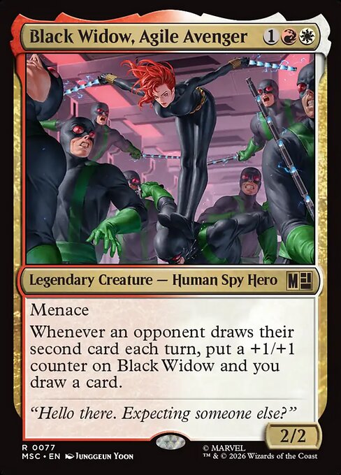 Black Widow, Agile Avenger (MSC) — Nonfoil