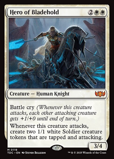 Hero of Bladehold (TDC) — Nonfoil
