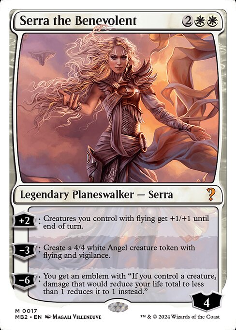 Serra the Benevolent (MB2) — Nonfoil