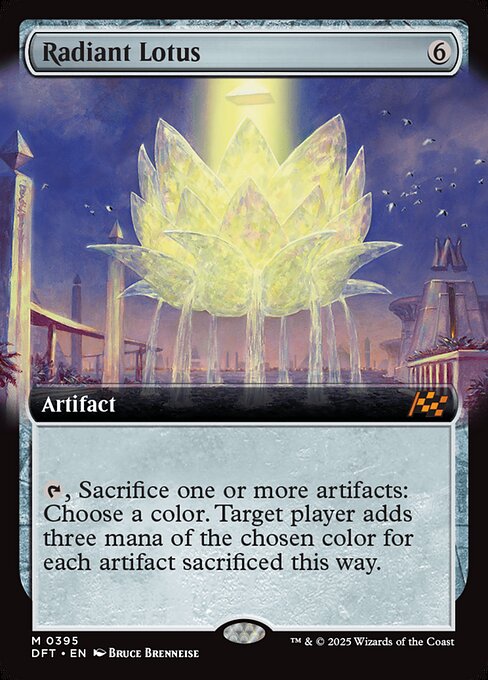 Radiant Lotus (DFT) — Foil