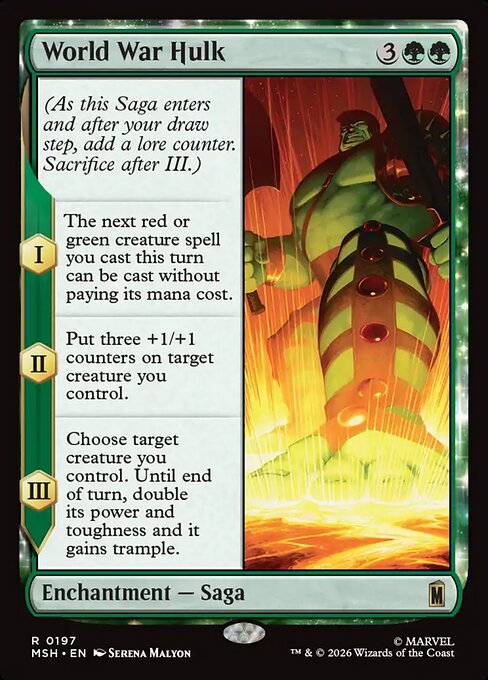 World War Hulk (MSH) — Nonfoil