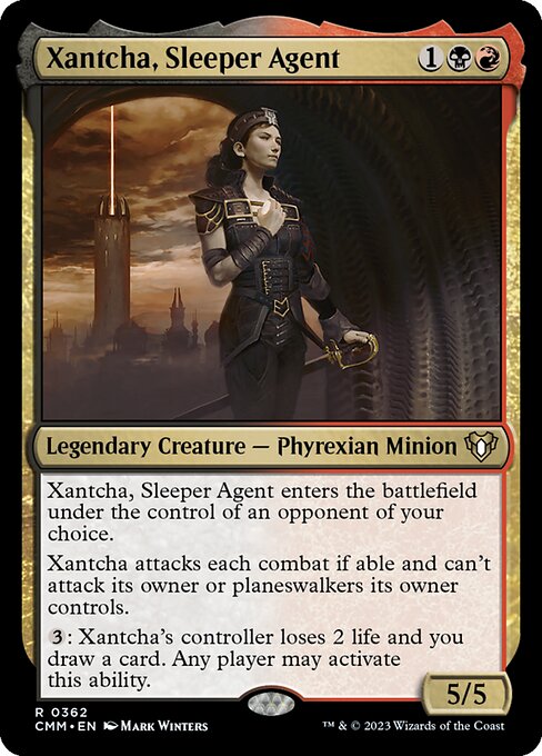 Xantcha, Sleeper Agent (CMM) — Nonfoil