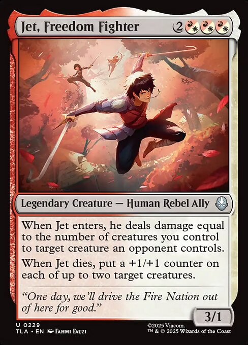 Jet, Freedom Fighter (TLA) — Foil