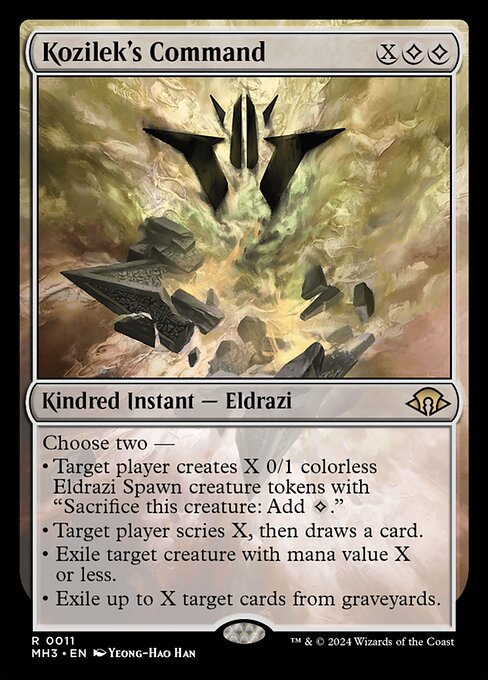 Kozilek's Command (MH3) — Nonfoil