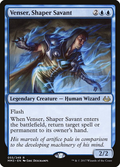 Venser, Shaper Savant (MM3) — Nonfoil