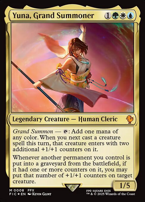 Yuna, Grand Summoner (FIC) — Foil