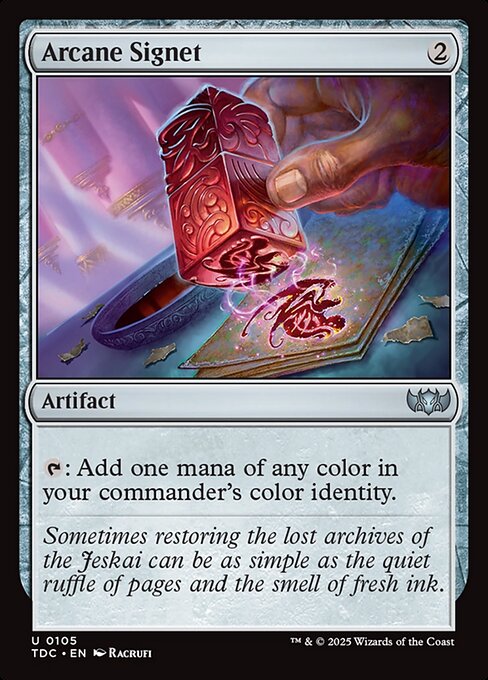 Arcane Signet (TDC) — Nonfoil