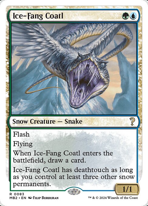 Ice-Fang Coatl (MB2) — Nonfoil