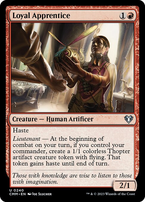 Loyal Apprentice (CMM) — Nonfoil