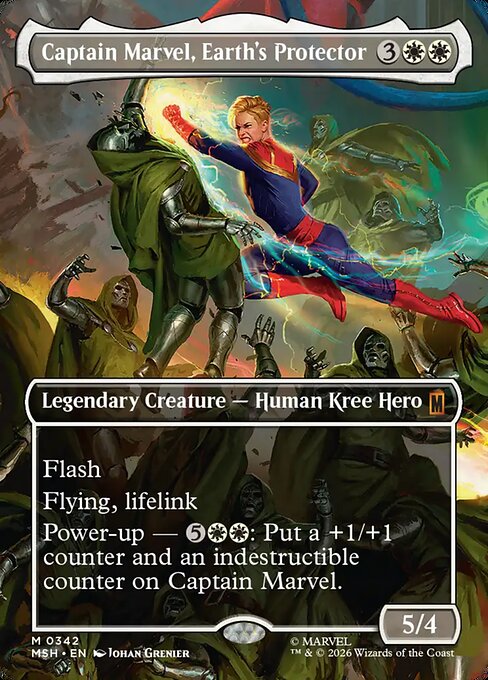 Captain Marvel, Earth's Protector (MSH) — Nonfoil