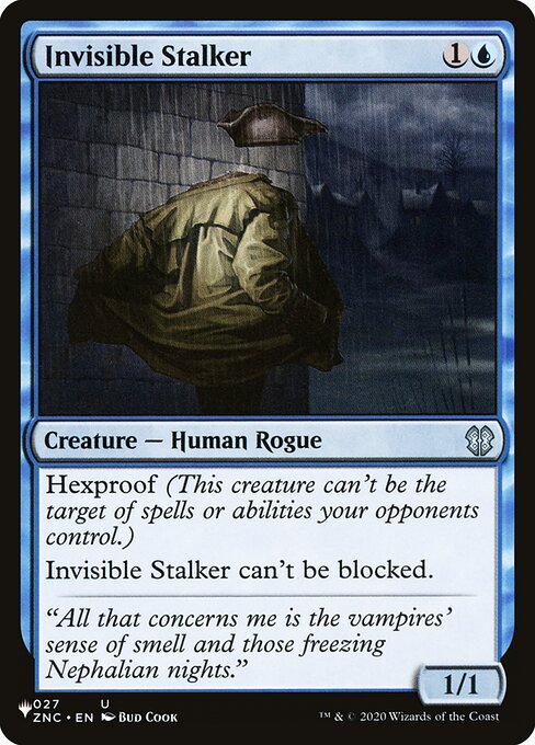Invisible Stalker (PLST) — Nonfoil