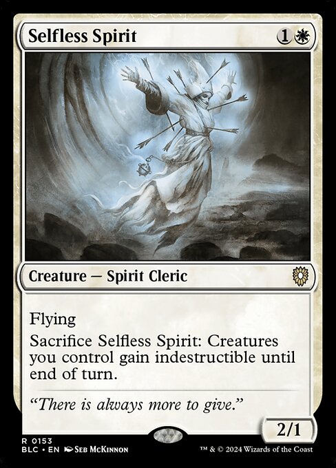 Selfless Spirit (BLC) — Nonfoil