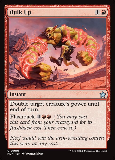 Bulk Up (FDN) — Nonfoil