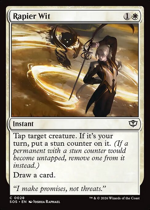 Rapier Wit (SOS) — Foil