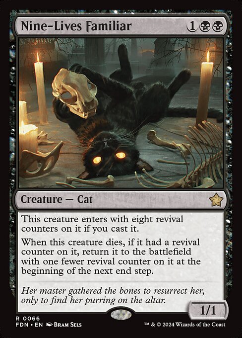 Nine-Lives Familiar (FDN) — Foil