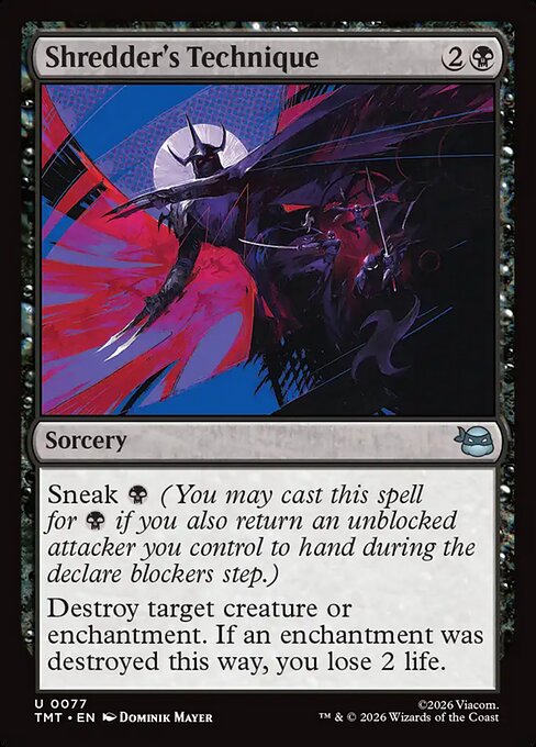 Shredder's Technique (TMT) — Foil