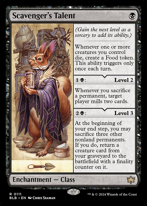 Scavenger's Talent (BLB) — Nonfoil