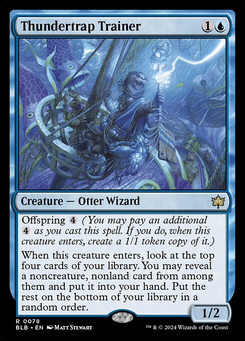 Thundertrap Trainer (BLB) — Nonfoil