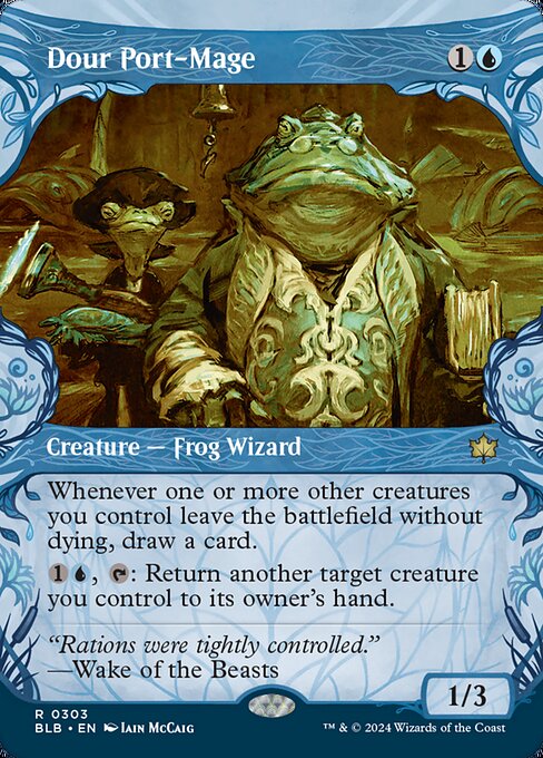 Dour Port-Mage (BLB) — Nonfoil