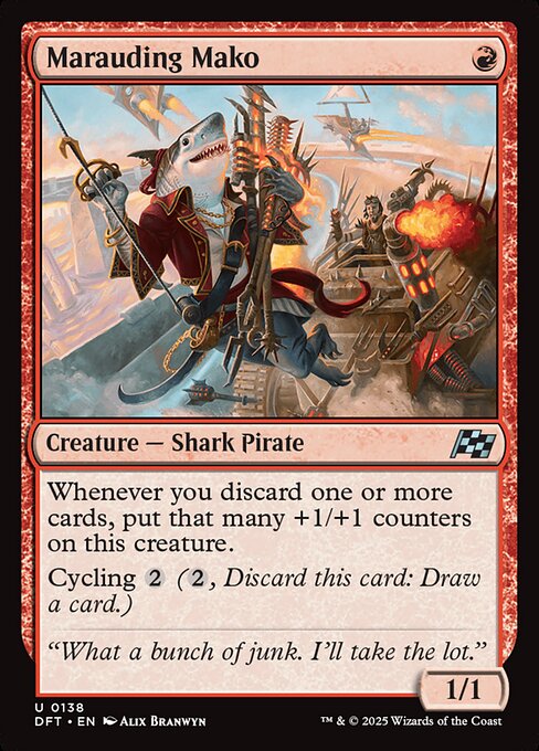Marauding Mako (DFT) — Nonfoil