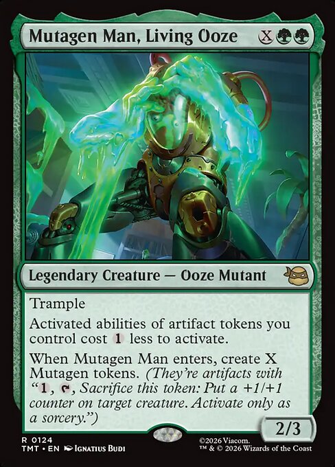 Mutagen Man, Living Ooze (TMT) — Nonfoil