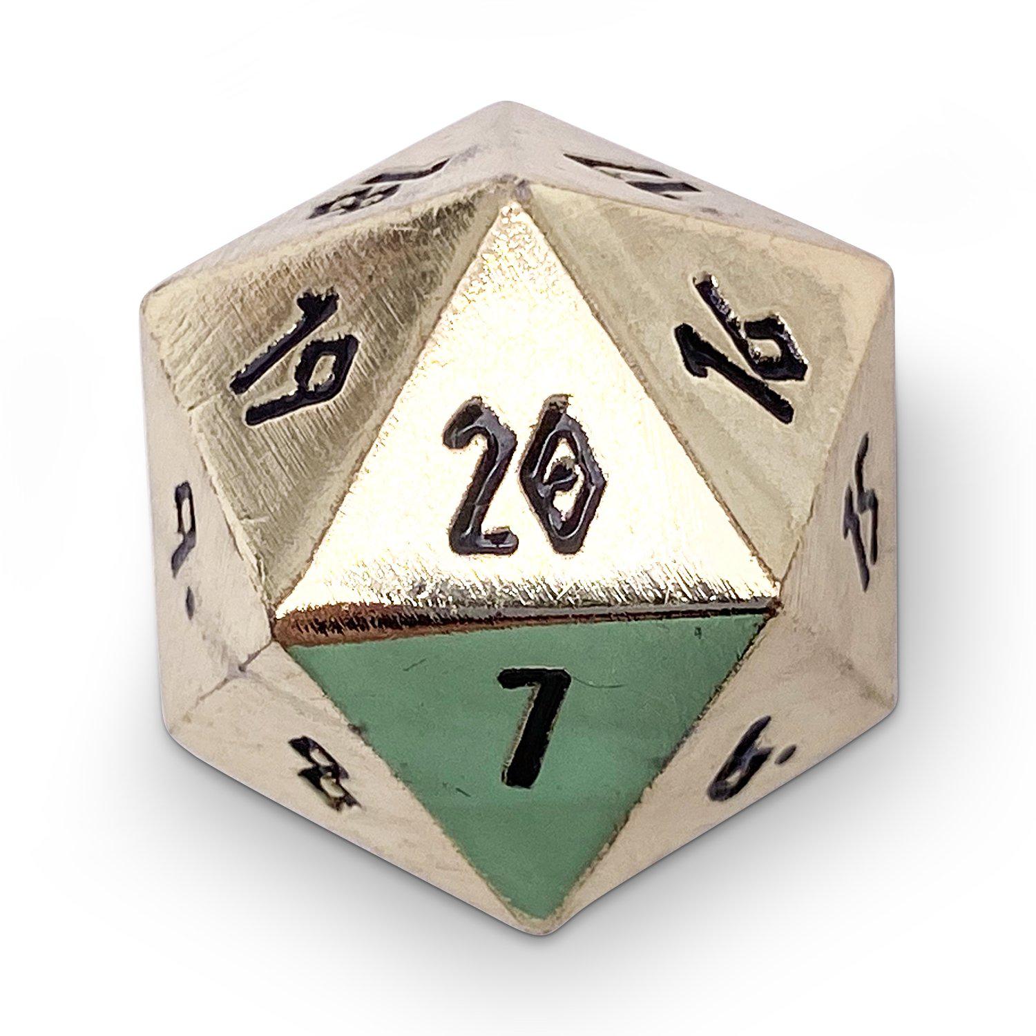Dead Man's Gold Metal Countdown Dice 25mm