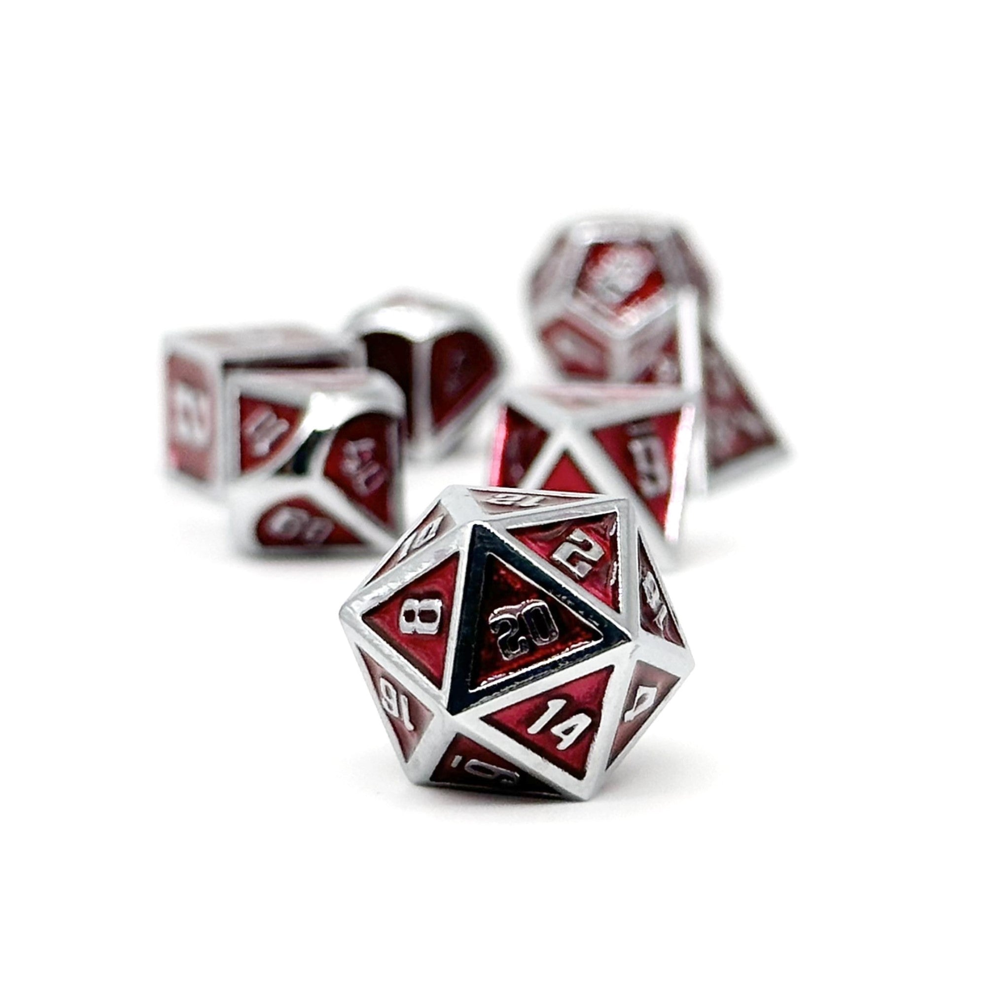 Gravestones - Blood Moon - Metal Dice Set