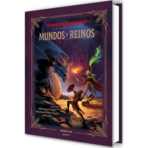 Cover of Dungeons & Dragons - Mundos Y Reinos / Dungeons & Dragons - Worlds & Realms - Hardcover Hardcover RPG book