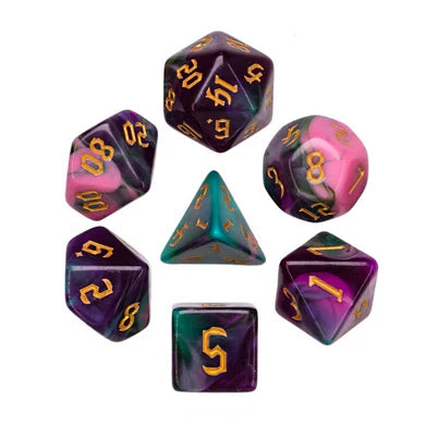 Night Elves RPG Dice Set