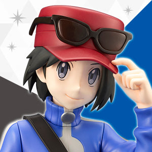 Pokemon Calem with Froakie ArtFX J 1:8 Scale Statue