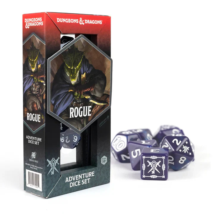 D&D Adventure Dice: Rogue (Purple)