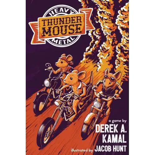 Cover of Heavy Metal Thunder Mouse: The RPG of Mice and their Motorcycle Clubs - Paperback RPG Book RPG book