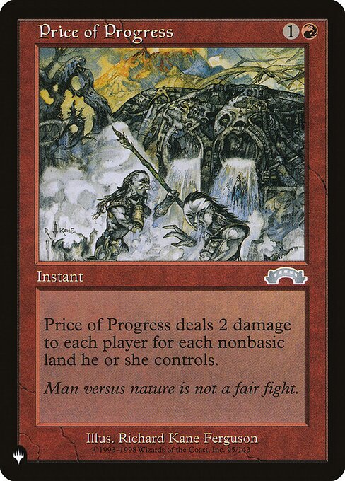 Price of Progress (PLST) — Nonfoil
