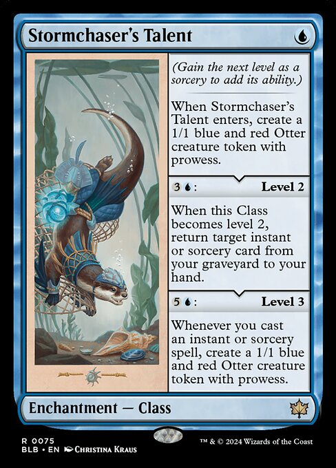Stormchaser's Talent (BLB) — Nonfoil